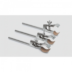 Pinza universale per sostegno a gambo libero in acciaio branche curve apertura mm 30 - 03.1283.00